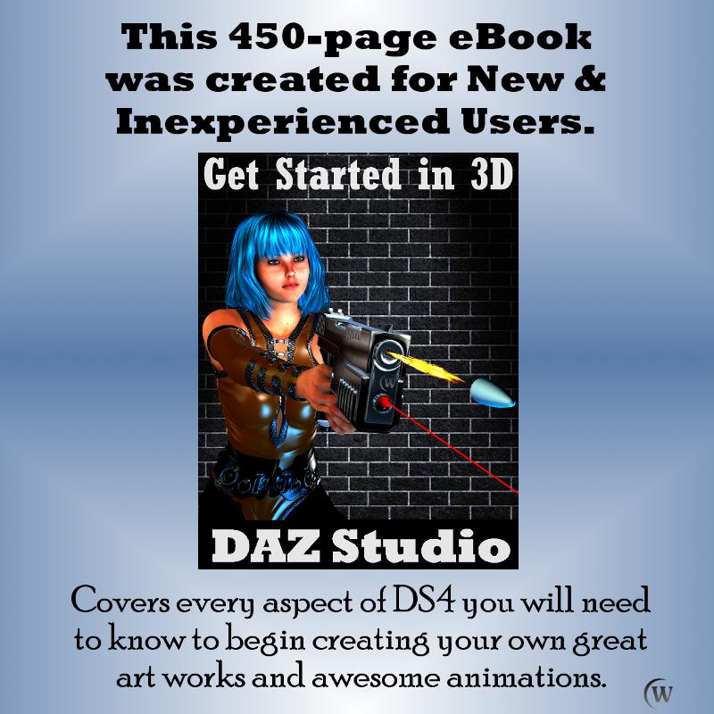 Covers every aspecty of DS4 you will need to know to being creating your own great digital artwork and awesome animations.