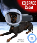 K9 SPACE CADET Outfit for Daz Dog 8 (DD8) Doberman - Daz Studio by Winterbrose. The K9 SPACE program, established in 2025, trains and outfits eligible Canine Cadets to travel through space to distant galaxies as companions and co-workers. In 2027, scientists discovered that certain breeds of dog have fur and skin genetics which can survive the vacuum of space for very short periods of time (usually less than 30-minutes). Since the introduction of dogs into the space program, it has been determined that most canine cadets spend less than 1% of their working time in such hostile environments. And for those that do, the periods of exposure almost never exceed the half-hour mark. Based upon these circumstances, the decision was made to eliminate bulky full-coverage space suits for dogs. It was soon realized that the monetary savings and other benefits justified this change in policy. With advances in technology, the new lighter weight suits cost 75% less to manufacture and provide 1-hour more exploration time. During recent planetary explorations, human companions realized that the sensitivity and dexterity of dog feet allowed canine cadets to warn team mates of ground tremors and possible impending quakes. Daz Dog 8 is a space-bound hound and the K9 Space Cadet accessories will allow this canine to go where no other animal has gone before in deep space. Each Cadet is issued a helmet and jetpack upon graduation from the K9 SPACE Academy. This advanced space suit allows your dog to travel in space for up to 30-minutes at a time. The helmet comes standard with polarized visor for eye protection and an oxygen filtering system with backup oxygen supply tank. The helmet also employs the latest Hawking Eye Response System (HERS), named after physicist Stephen Hawking, so that the dog can control his movement through the vacuum of space by simply looking in the direction of travel. The jetpack is equipped with non-flammable compressed fuel system and several low-burst directional thrusters for navigation in low and no gravity environments. The jetpack also responds immediately to these HERS inputs to adjust throttle and burst of the rockets for precise movements of the dog in space. With this outfit, your Daz Dog can explore the depths of space.