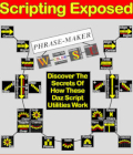 SCRIPTING EXPOSED Phrase-Maker Utilities, The Uncensored Daz Script Source Code by Winterbrose. This product includes the complete uncensored code for the thirty-one (31) utility scripts from the Phrase-Maker projects. Executable code does not require a "properly formatted look and feel", so with the exception of the added licensing terms, these scripting files have not been modified for presentation purposes and are revealed exactly as originally published. The code is provided in .DSA format as originally written so that it can be read and modified to further your experience with Daz Script. It is not the intent of this package to teach the basics of Daz Script or advanced programming techniques. The code is not fully commented so a basic understanding of programming concepts is required to interpret and analyze the code in these scripts. This product includes advanced scripting techniques that may not be suitable for beginners and programmers inexperienced with Daz Script. You will discover advanced techniques used to create popup menus with slider controls and radio buttons, and how to access and manipulate nodes in the scene using translate and rotate. This product is intended for Educational Purposes only to advance your experience and knowledge of the Daz Scripting language. The scripting code revealed in this product is not a Merchant Resource. This product is not to be used as the basis for new Daz Script utilities, but has been made available for purchase in hopes that it might inspire other Daz Studio users with the potential to create other great Daz Studio applications using Daz Script. This package consists of a Quick Reference Guide in PDF format, and the following Thirty-One (31) Uncensored DSA daz script files. Align Center: Align The Props From Center Along Floor, Align Center (+): Adjust Props From Center Along Floor, Align Right: Align The Props To Right Along Floor, Align Right (+): Adjust Props To Right Along Floor, Arch Way: Arrange Props In Arch pattern, Bowl Curve: Arrange Props To Curvature Of Bowl Shape, Circle Flat: Arrange Props In Circle On Floor, Circle Wall: Arrange Props In Circle Vertically, Color Me: Add Color To Multiple Props Simultaneously, Concave: Arrange Props In Concave Formation, Convex: Arrange Props In Convex Formation, Door Frame: Position Props In The Shape Of A Door Frame, Double Vision: Hides Edge Of Props, Face Off: Hides Face Surface Of Props, Funky Wrap: Position Props In A Warped Arch Shape, Group Chars: Create Named Group From Selected Props, Hollow Man: Hides Face And Rear Of Props, Reset Chars: Reset Props To Zero Position, Smile: Form A Smile Shape With Props, Stack Down: Stack The Props Vertically Downward, Stack Down (+): Adjust Prop Stacking Downward, Stack Up: Stack The Props Vertically Upward, Stack Up (+): Adjust Prop Stacking Upward, Step Down: Staircase Prop Positions Downward, Step Down (+): Adjust Prop Positions Downward, Step Up: Staircase Prop Positions Upward, Step Up (+): Adjust Prop Positions Upward, Tilt: Tilt Props To Left Or Right, Topple: Lean Props Forward Or Backwards, Twist: Spin Props Around In A Circle, Wave: Form Various Wave Patterns With Props