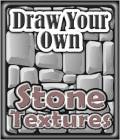 Draw Your Own - STONE Textures by Winterbrose. Stones can be used for many things in your artwork like houses, walls, pathways, cliffs, caves, or just stones in a field. This fully illustrated tutorial will demonstrate step-by-step all of the tools and techniques required to create a single stone or group or stones. This training covers creation of both simple and complex stones, along with how to blend stones together and even create seamless stone textures. It also includes a complete section on detailing your stones to obtain the perfect look every artist desires. As an artist, use this experience to develop and hone your drawing skills so that you can express your artistic creativity using the free Inkscape application.
