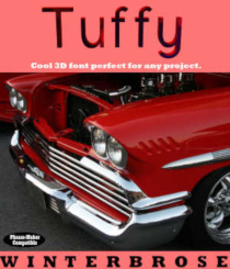 Tuffy 3D Font for Daz Studio by Winterbrose. Get the caps-only Tuffy 3D font alphabet set. If you are impressed, you can get the full version which also incudes: 0-9 (Numbers 0 through 9) a-z (Small alphabet letters) BONUS: Daz Scripts for aligning and grouping letters to build words or sentences. Aligner Script Grouper Script Multicolor Script