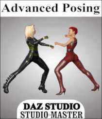 A wise man once said that "Knowledge comes from education, but wisdom comes from experience." Advanced Posing is packed full of the knowledge that you need to get started with posing your characters and figures in Daz Studio. Created with Daz Studio 4.7, it demonstrates how to create your own poses from the simple everyday to professional quality. All that is missing is you and your imagination. You will find that this Studio*Master tutorial covers a wide range of posing related topics, step-by-step instructions and skills exercises to increase your knowledge level, help develop your skill set and increase your experience level. You do not need to have any prior experience with posing to learn posing with this course. This 205-page tutorial is in PDF format and fully illustrated with over 200 images including actual screenshots covering the topics listed below. * Orientation of objects in the 3D Space * The Basics of Posing in any application * Relationships of Bones and Rigging to Posing * Limiting movement to preserve model design * Purpose of Ghost bones for clothing props * Cross-utilization of poses to different figures * Planning your pose and where to begin * Common posing tools and adjustments * Resetting poses and correcting mistakes * Posing with Freehand and Direct Manipulation * Creating standard Content Library folders * Prepping for adequate thumbnail image creation * Saving your partial and full pose creations * Creating and Saving Hierarchical Pose Presets * Packaging your pose files for distribution and much more...Note: Even though this tutorial was designed for use with DAZ Studio, it covers many general posing theories and techniques that are non-program specific and may prove useful in any program that allows users to pose 3D models.