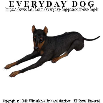 LAY and LOOK Dog from Everyday Dog Poses