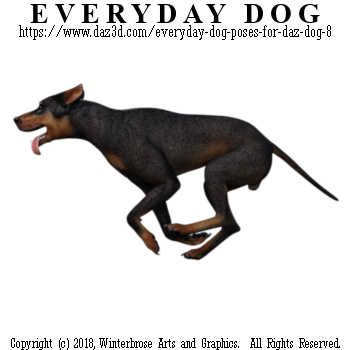 SPRINTING Dog from Everyday Dog Poses